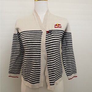 Striped Black and White Women's Sweater